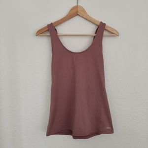 Alo yoga rosewood tank top